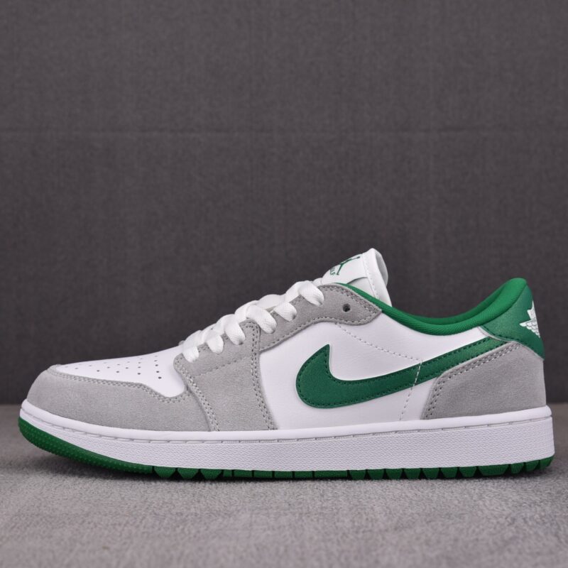 (BEST) Air Jordan 1 Retro Low Golf 'PINE GREEN'