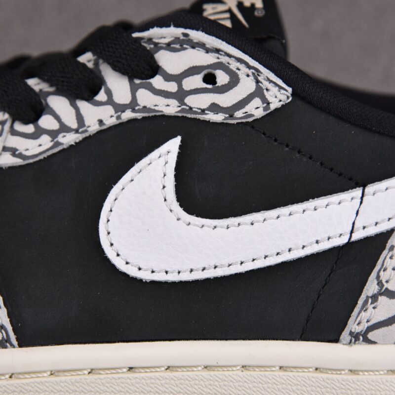 (BEST) Air Jordan 1 Low OG 'BLACK ELEPHANT'