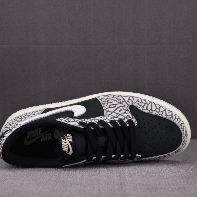 (BEST) Air Jordan 1 Low OG 'BLACK ELEPHANT'