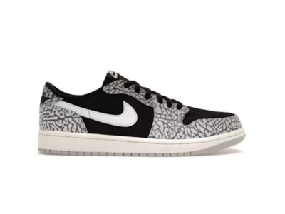 (BEST) Jordan 1 Low OG 'BLACK ELEPHANT'