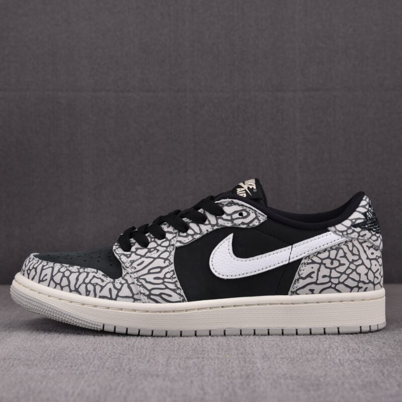 (BEST) Air Jordan 1 Low OG 'BLACK ELEPHANT'