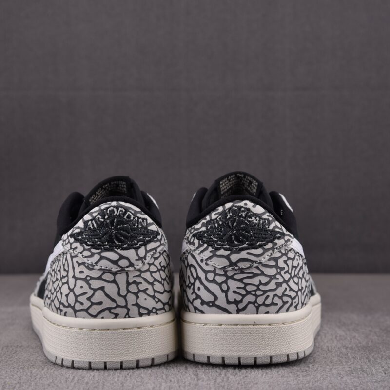 (BEST) Air Jordan 1 Low OG 'BLACK ELEPHANT'