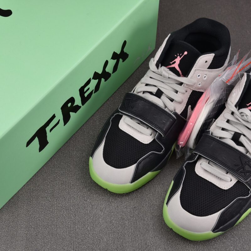 (BEST) Travis Scott x Jordan Jumpman Jack TR Chase B 'BLACK NIGHT SILVER'