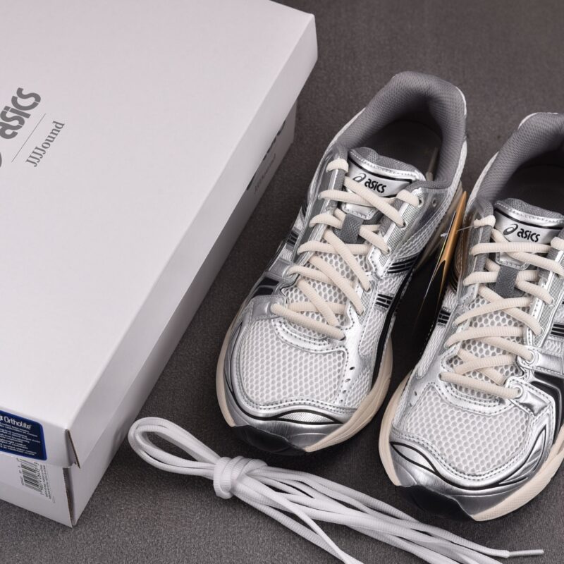 (BEST) ASICS Gel-Kayano 14 JJJJound 'Silver Black'