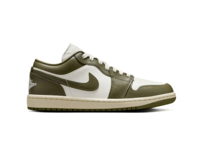 (BEST) Air Jordan 1 Low 'MEDIUM OLIVE'
