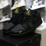 (BEST) Jordan 1 Low 'BLACK ELEPHANT PRINT'