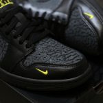 (BEST) Jordan 1 Low 'BLACK ELEPHANT PRINT'