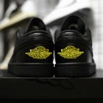 (BEST) Jordan 1 Low 'BLACK ELEPHANT PRINT'