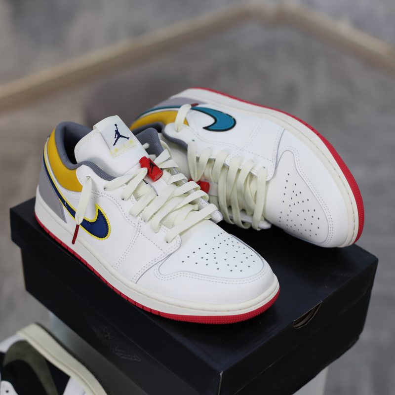 (BEST) Jordan 1 Low Premium ‘SAIL YELLOW OCHRE’