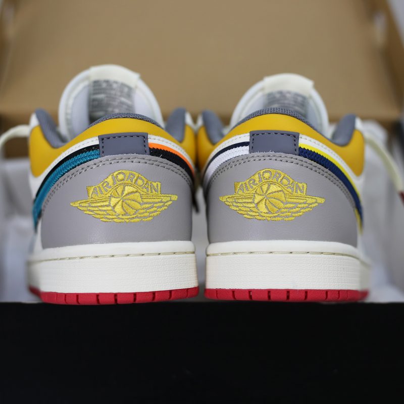 (BEST) Jordan 1 Low Premium ‘SAIL YELLOW OCHRE’