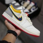 (BEST) Jordan 1 Low Premium ‘SAIL YELLOW OCHRE’
