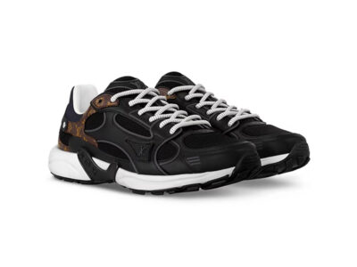 (BEST) Louis Vuitton LV Olympia WMNS Sneaker 'BLACK BROWN MONOGRAM'