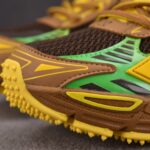 (BEST) OFF-WHITE Be Right Back Sneakers 'BLACK BROWN YELLOW'