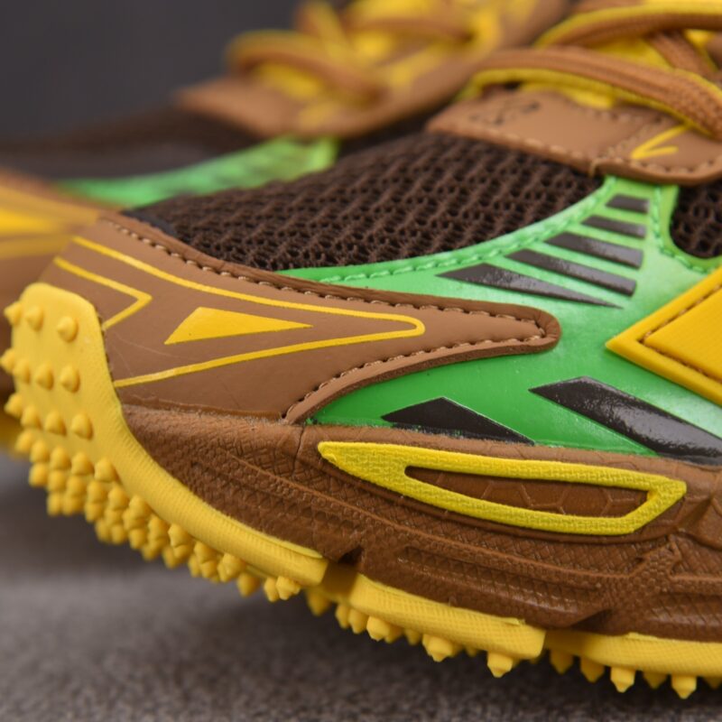 (BEST) OFF-WHITE Be Right Back Sneakers 'BLACK BROWN YELLOW'