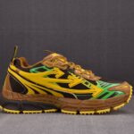 (BEST) OFF-WHITE Be Right Back Sneakers 'BLACK BROWN YELLOW'