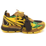 (BEST) OFF-WHITE Be Right Back Sneakers 'BLACK BROWN YELLOW'