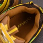 (BEST) OFF-WHITE Be Right Back Sneakers 'BLACK BROWN YELLOW'