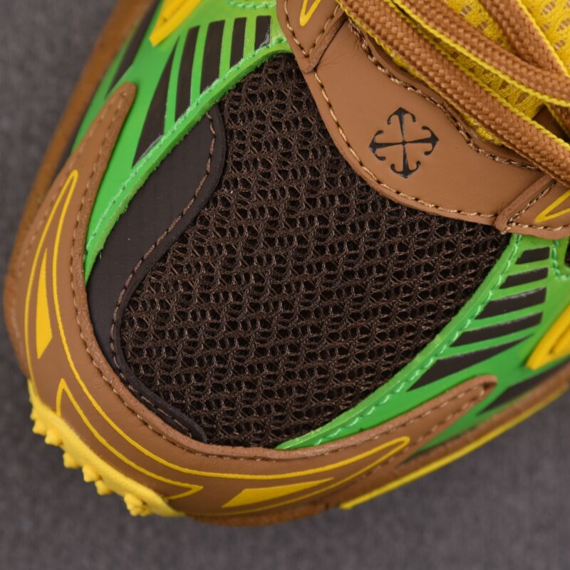 (BEST) OFF-WHITE Be Right Back Sneakers 'BLACK BROWN YELLOW'