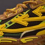 (BEST) OFF-WHITE Be Right Back Sneakers 'BLACK BROWN YELLOW'