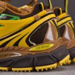 (BEST) OFF-WHITE Be Right Back Sneakers 'BLACK BROWN YELLOW'