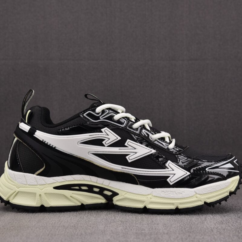 (BEST) OFF-WHITE Be Right Back Sneakers 'BLACK LIME'