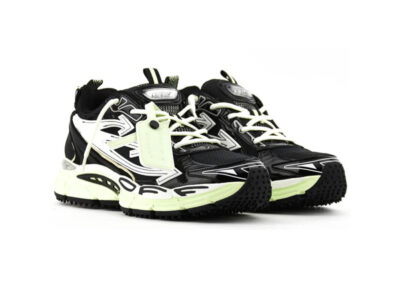 (BEST) OFF-WHITE Be Right Back Sneakers 'BLACK LIME'