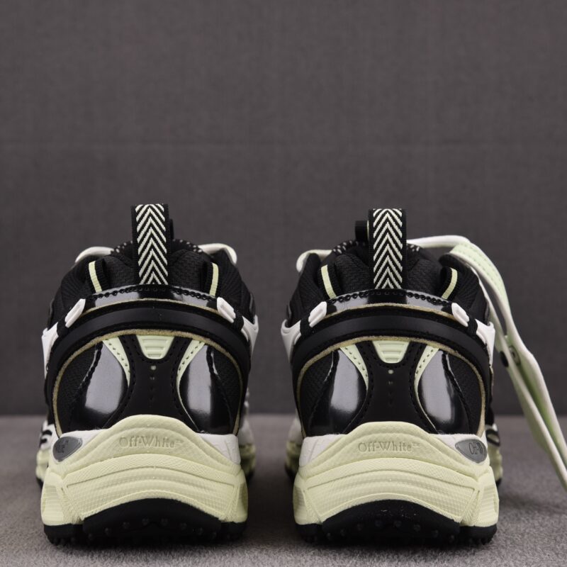 (BEST) OFF-WHITE Be Right Back Sneakers 'BLACK LIME'