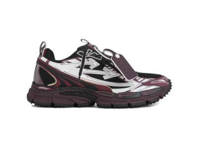 (BEST) OFF-WHITE Be Right Back Sneakers 'BURGUNDY'
