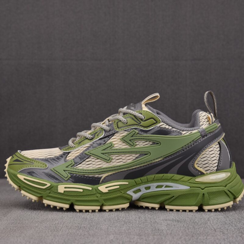 (BEST) OFF-WHITE Be Right Back Sneakers 'GREEN'