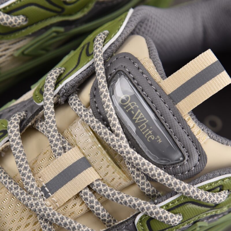 (BEST) OFF-WHITE Be Right Back Sneakers 'GREEN'