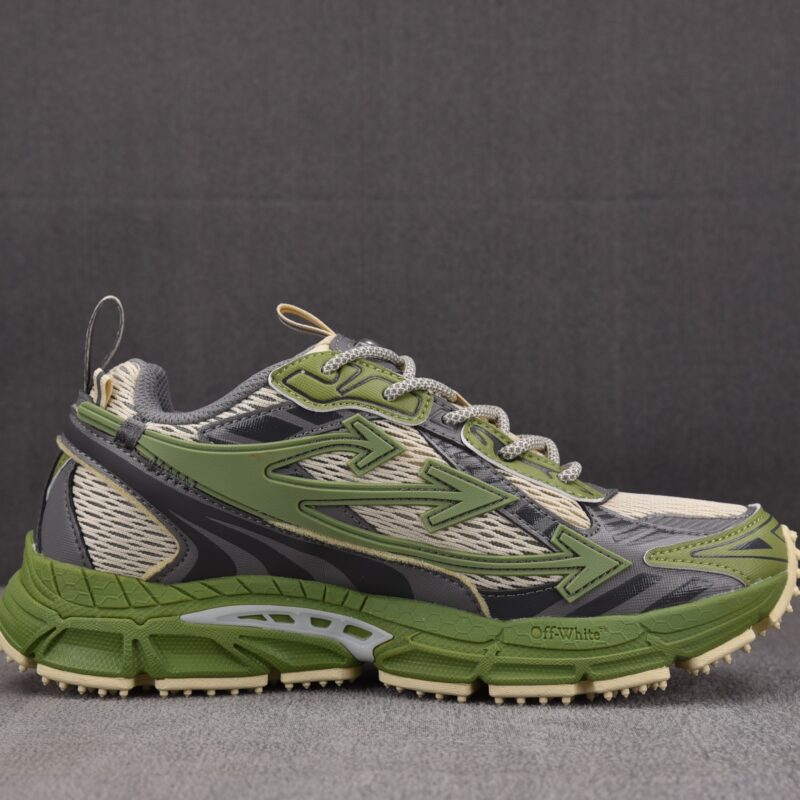 (BEST) OFF-WHITE Be Right Back Sneakers 'GREEN'