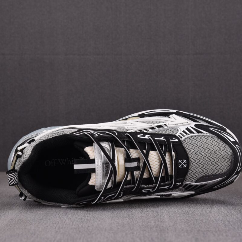 (BEST) OFF-WHITE Be Right Back Sneakers 'GREY BLACK'