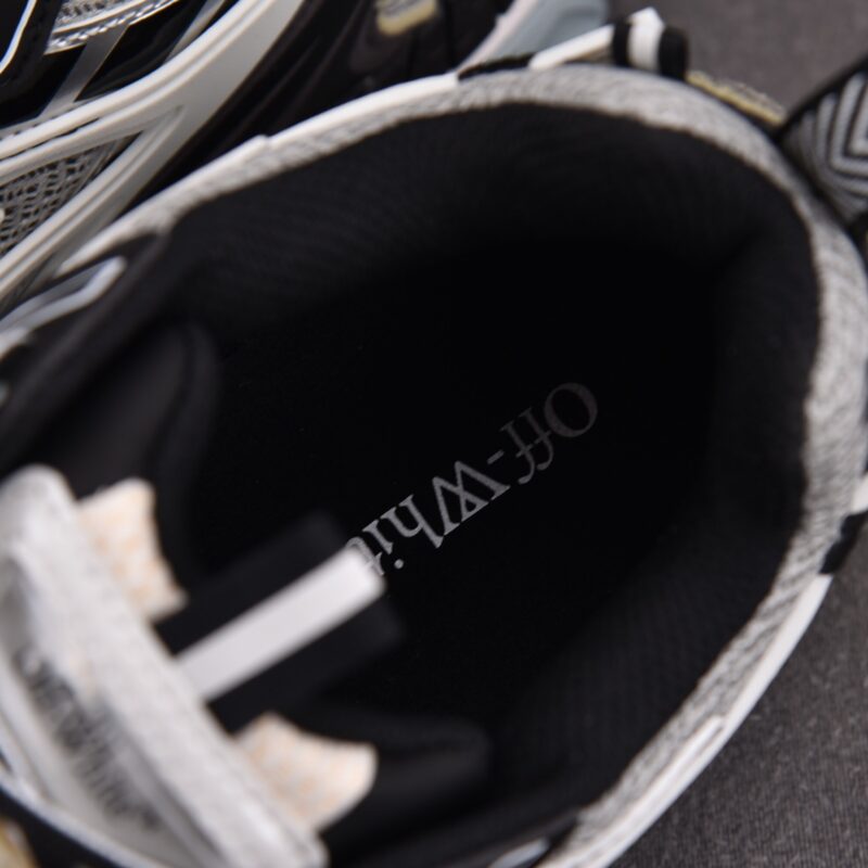 (BEST) OFF-WHITE Be Right Back Sneakers 'GREY BLACK'