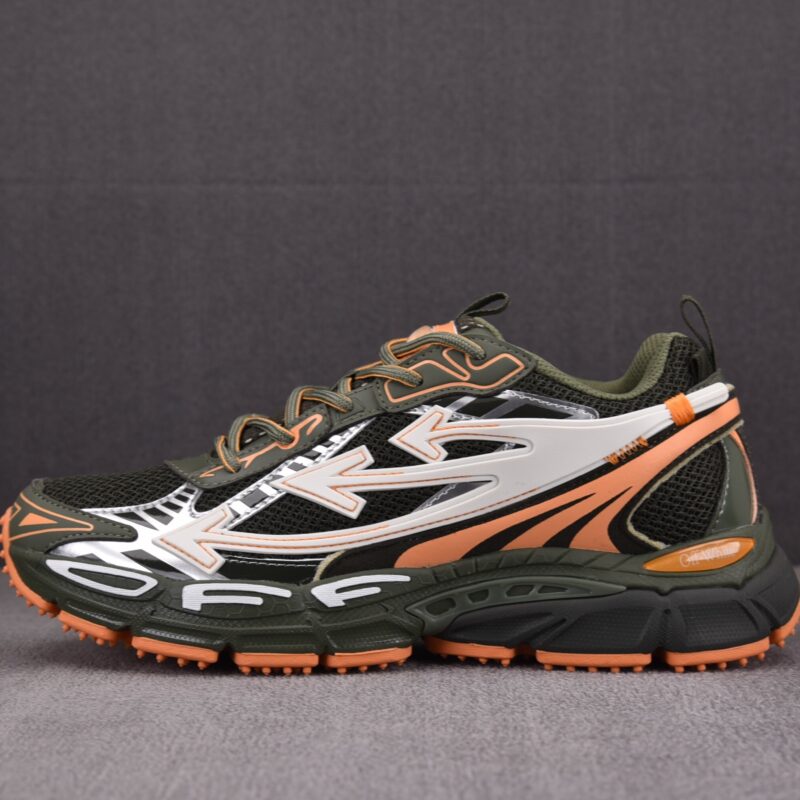 (BEST) OFF-WHITE Be Right Back Sneakers 'MILITARY GREEN'