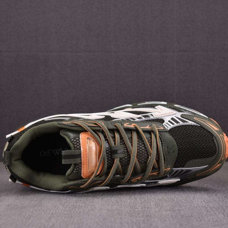 (BEST) OFF-WHITE Be Right Back Sneakers 'MILITARY GREEN'