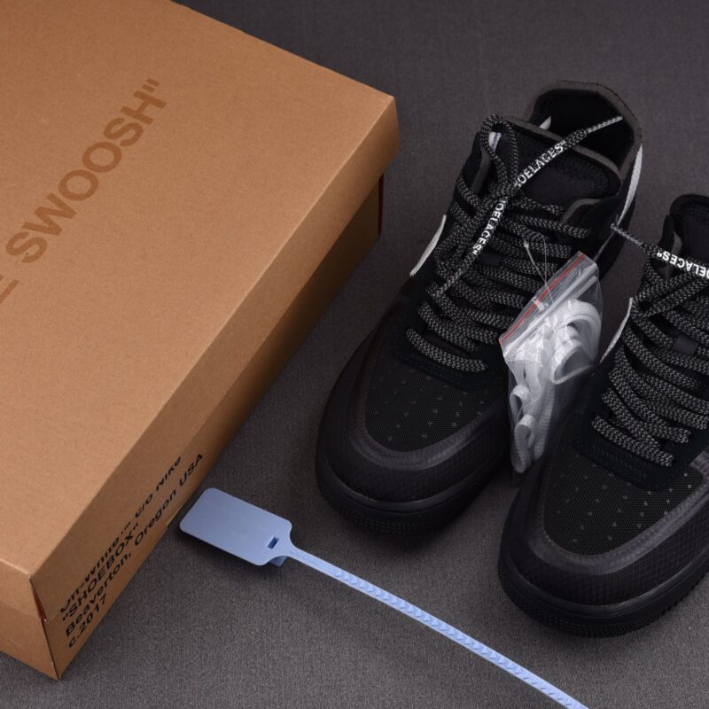 (BEST) OFF-WHITE™ x Nike Air Force 1 'BLACK WHITE'