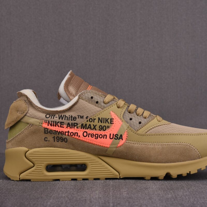 (BEST) OFF-WHITE™ x Nike Air Max 90 'DESERT ORE'