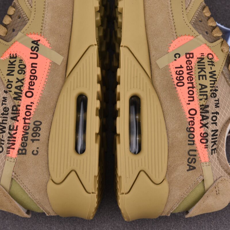 (BEST) OFF-WHITE™ x Nike Air Max 90 'DESERT ORE'