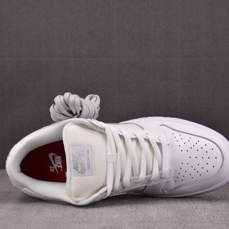 (BEST) Nike SB Dunk Low Supreme 94 'WHITE METALLIC SILVER'