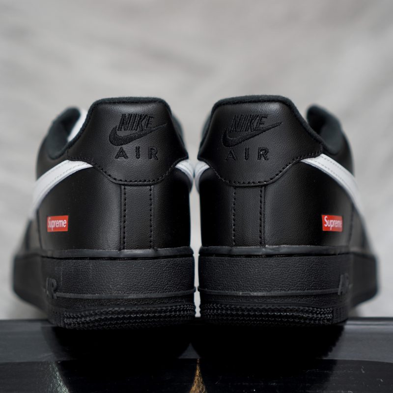 (BEST) Supreme x Air Force 1 Low 'BLACK WHITE'