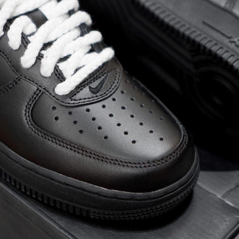 (BEST) Supreme x Air Force 1 Low 'BLACK WHITE'