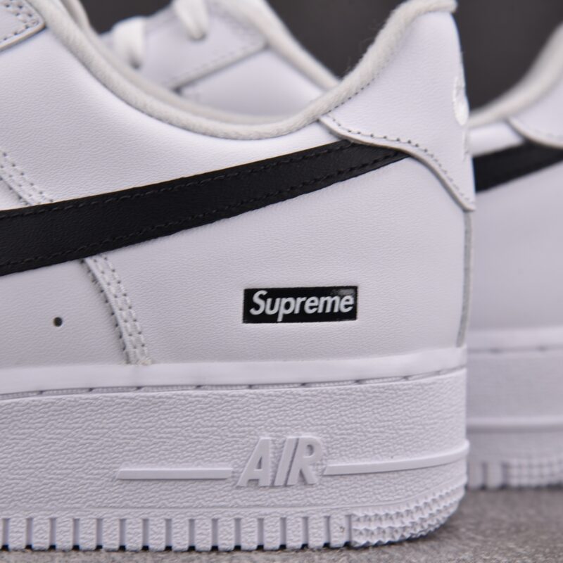 (BEST) Supreme x Nike Air Force 1 Low 'WHITE BLACK'
