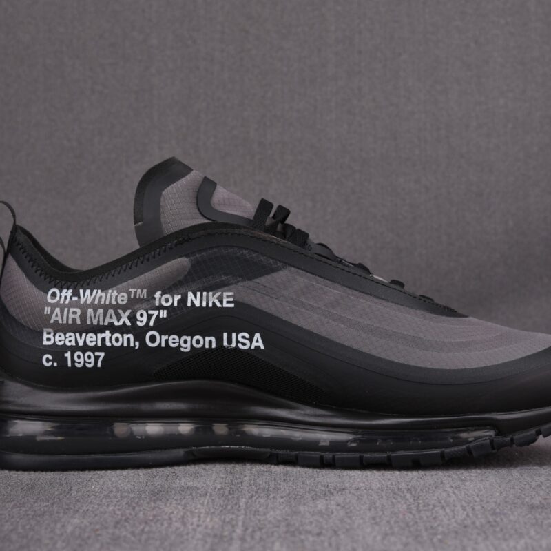 (BEST) OFF-WHITE™ x Nike Air Max 97 'BLACK'