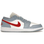 (BEST) Air Jordan 1 Low 'BLUE WHISPER DUNE RED'