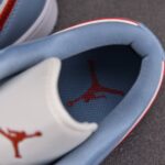 (BEST) Air Jordan 1 Low 'BLUE WHISPER DUNE RED'