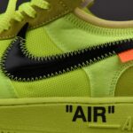 (BEST) OFF-WHITE™ x Nike Air Force 1 Low 'VOLT'