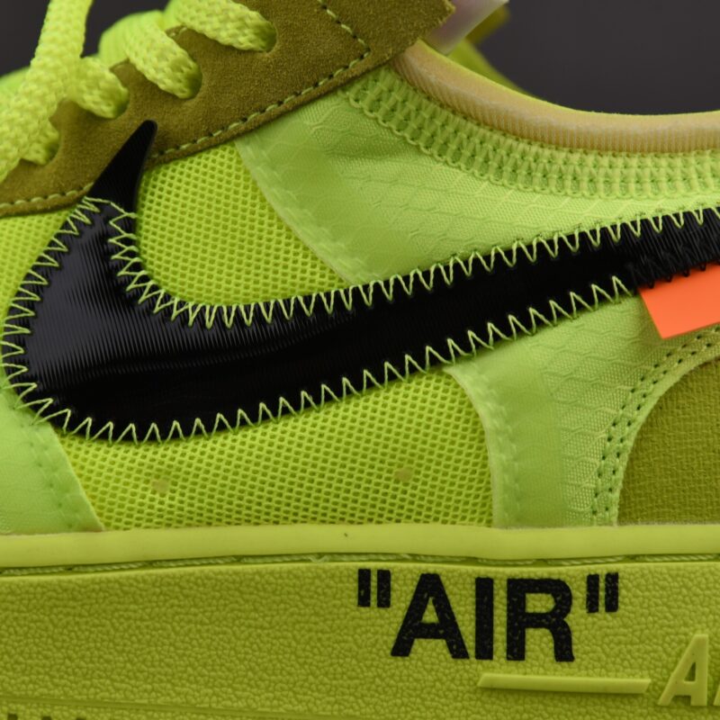 (BEST) OFF-WHITE™ x Nike Air Force 1 Low 'VOLT'