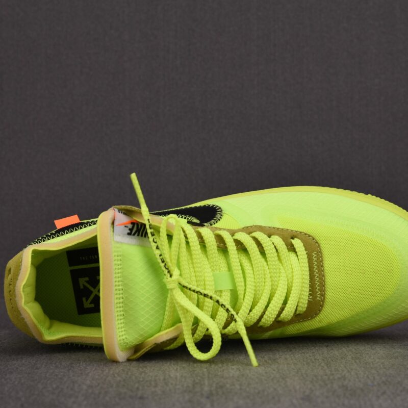 (BEST) OFF-WHITE™ x Nike Air Force 1 Low 'VOLT'