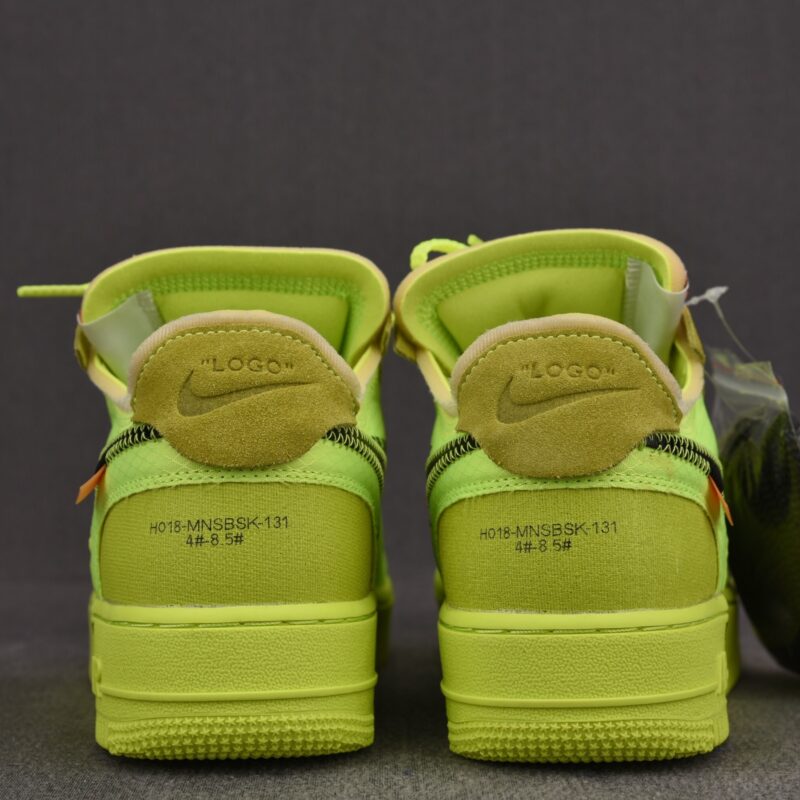 (BEST) OFF-WHITE™ x Nike Air Force 1 Low 'VOLT'