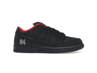 (BEST) Nike SB Dunk Low Supreme 94 'BLACK'
